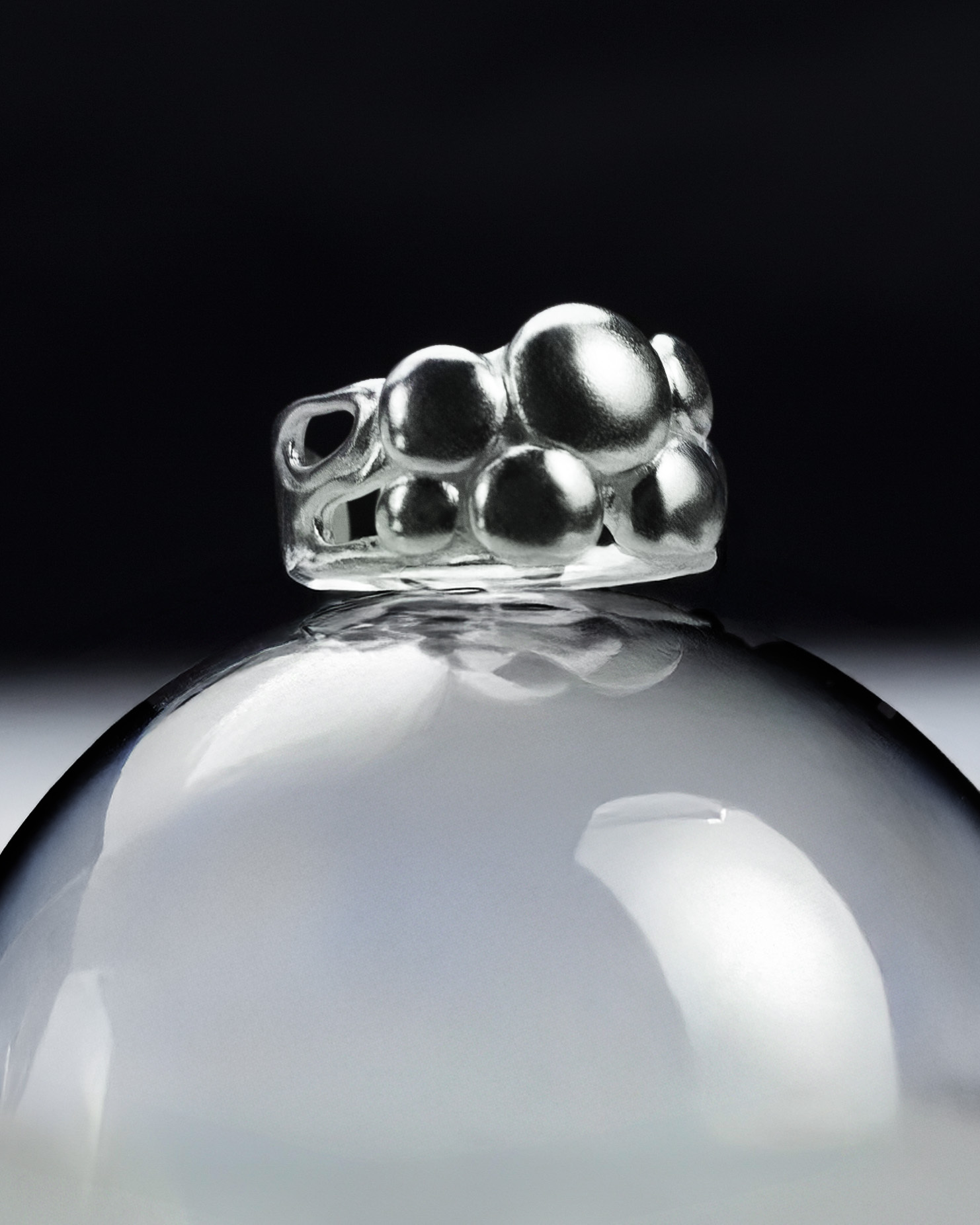 RECOVERY 水母浮游戒 古銀色