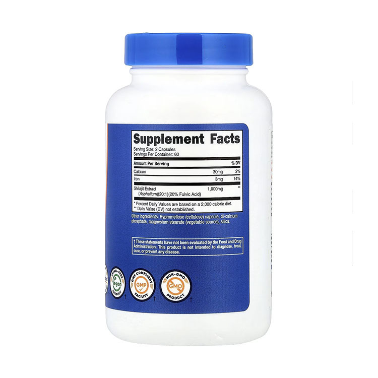 Nutricost Shilajit 1000mg ,120 Capsules