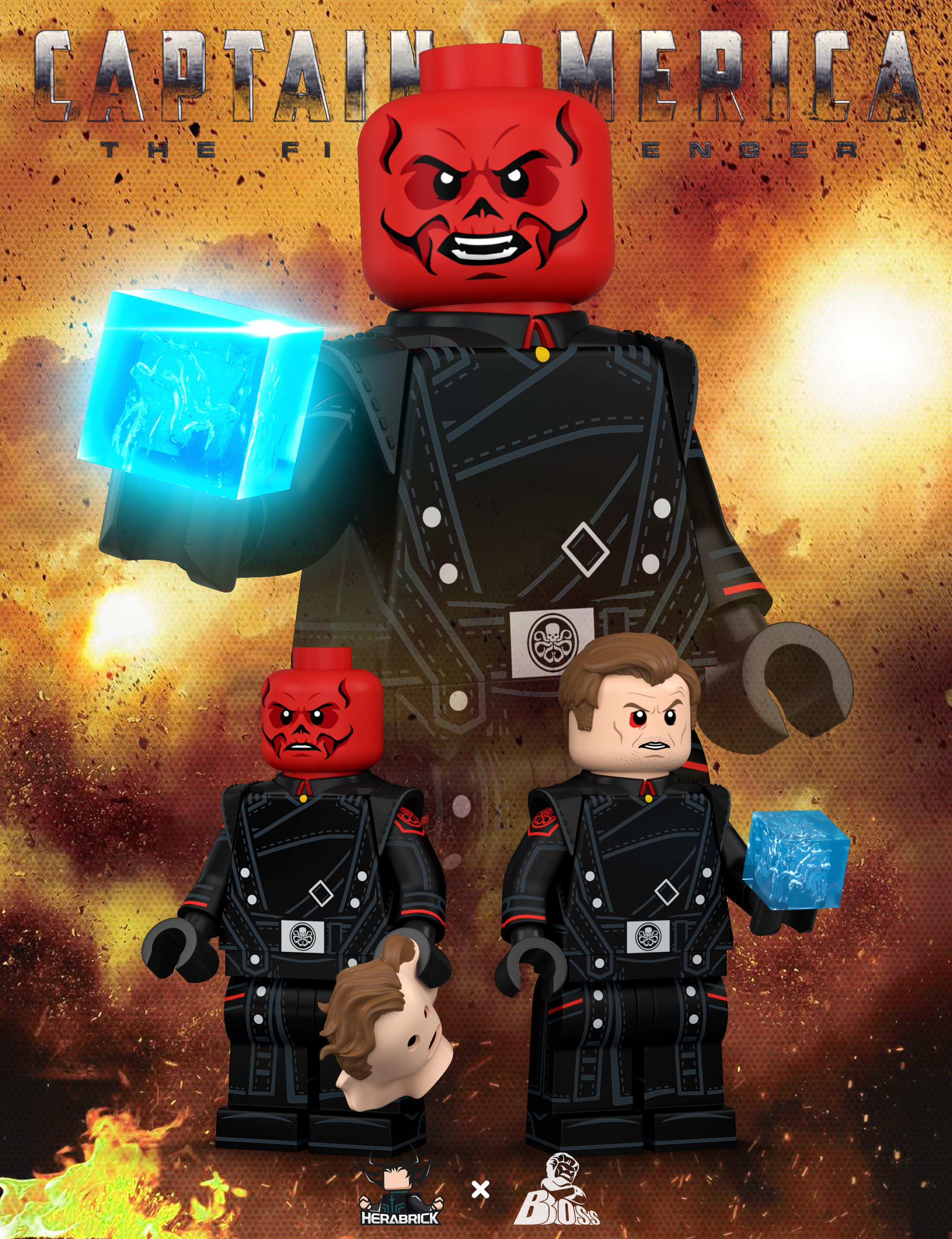 [Boss][InStock] Red Skull [PADprinted]