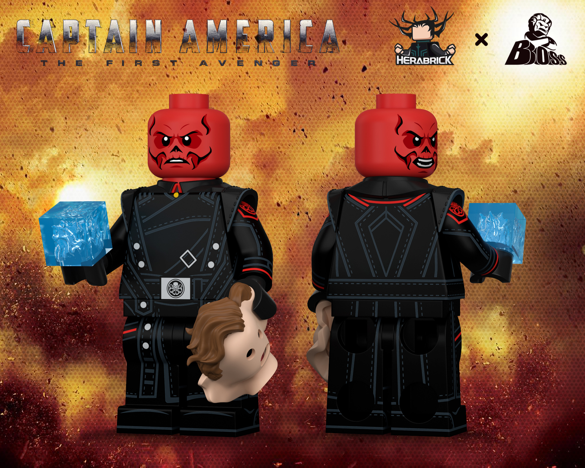 [Boss][InStock] Red Skull [PADprinted]