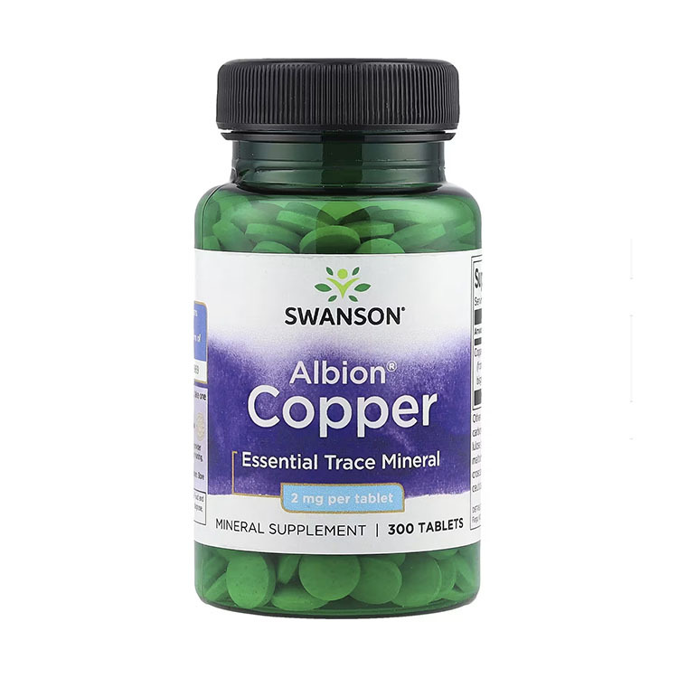 Swanson, Albion® Copper, 2 mg, 300 Tablets
