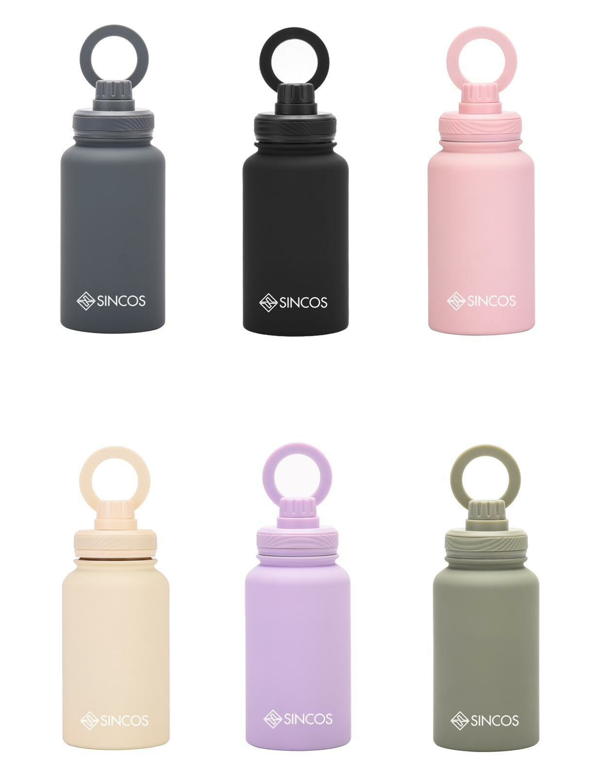 Sincos 不鏽鋼磁吸運動保溫壺