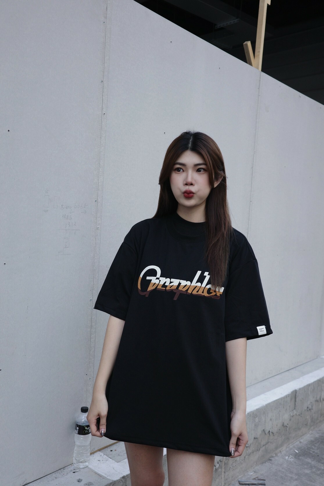 ZOE 美式復古字母logo T — Z2556