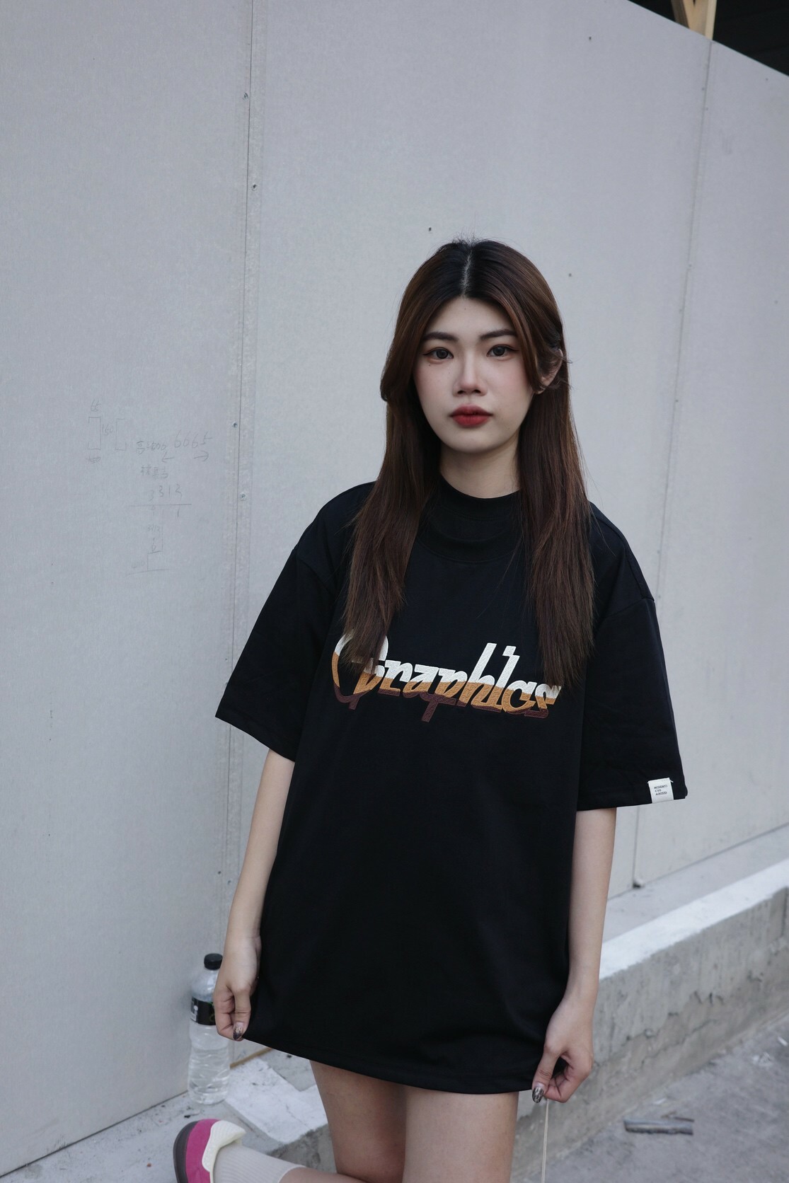 ZOE 美式復古字母logo T — Z2556