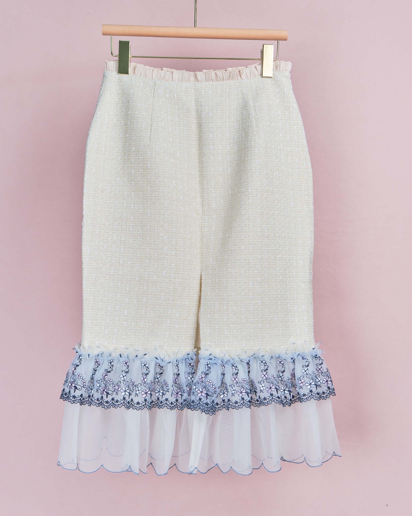 11935 Laced Up Design RibbonFish Tail Skirt