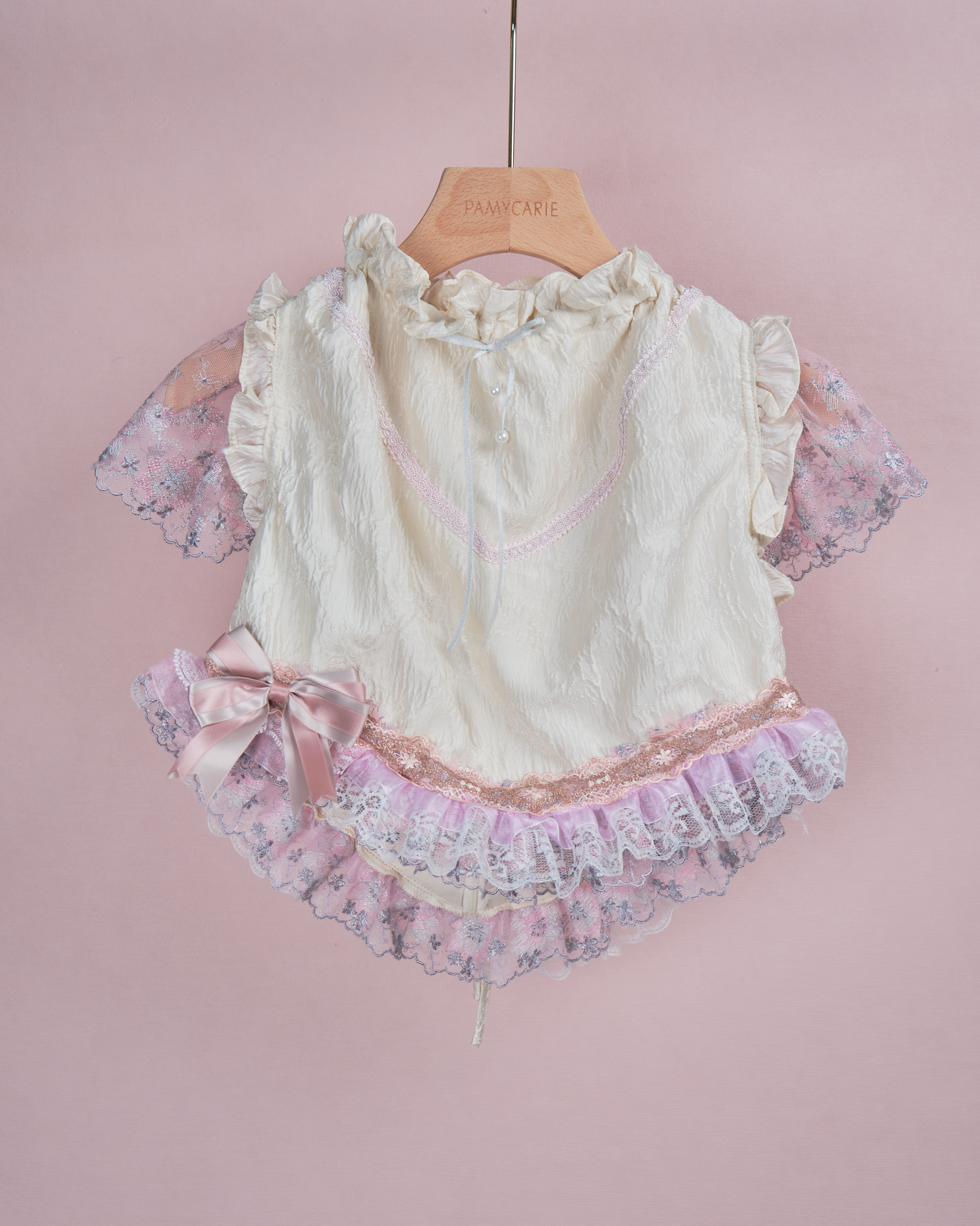 11958 Blush Petal Sheer Blouse