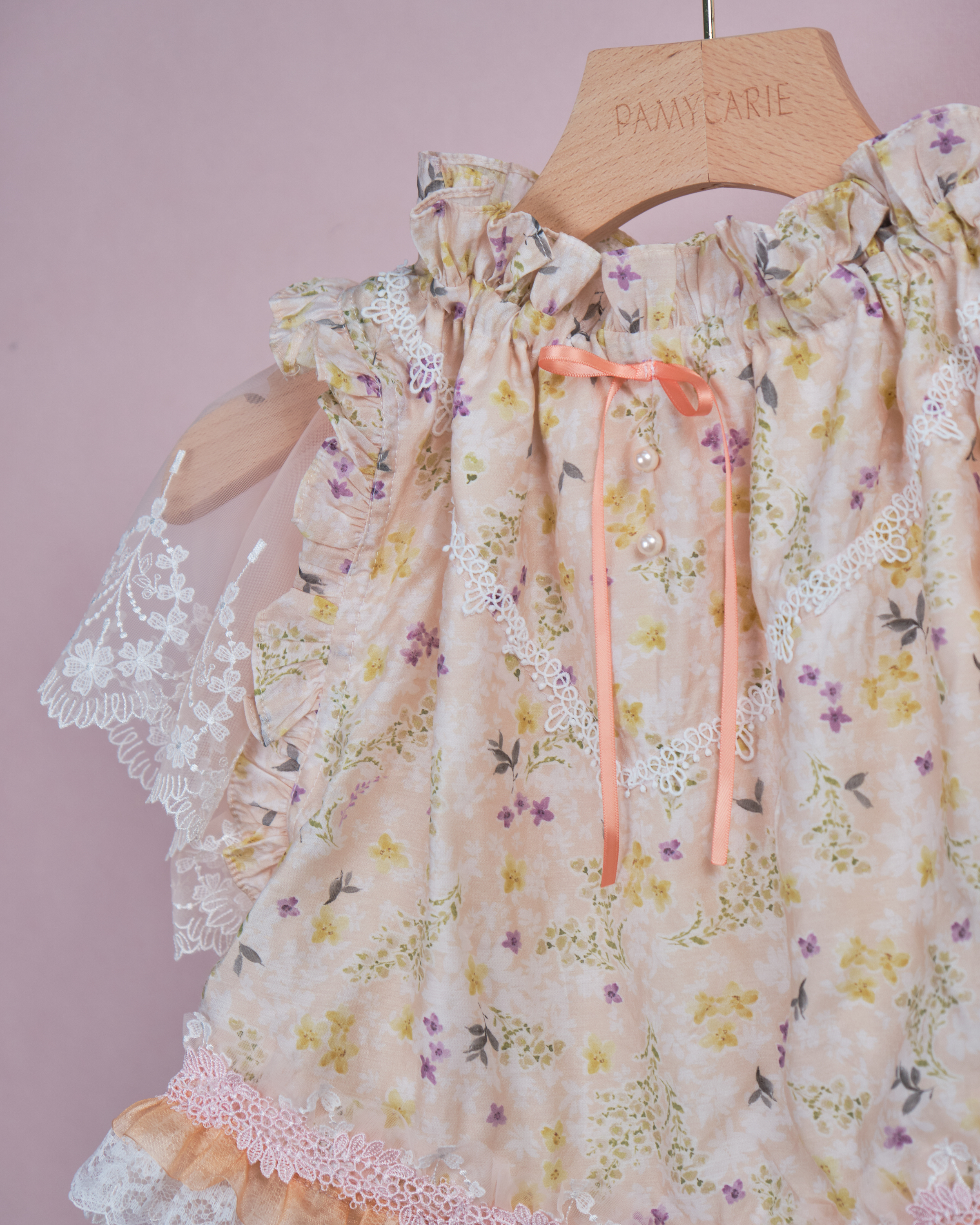 11963 Blush Petal Sheer Blouse