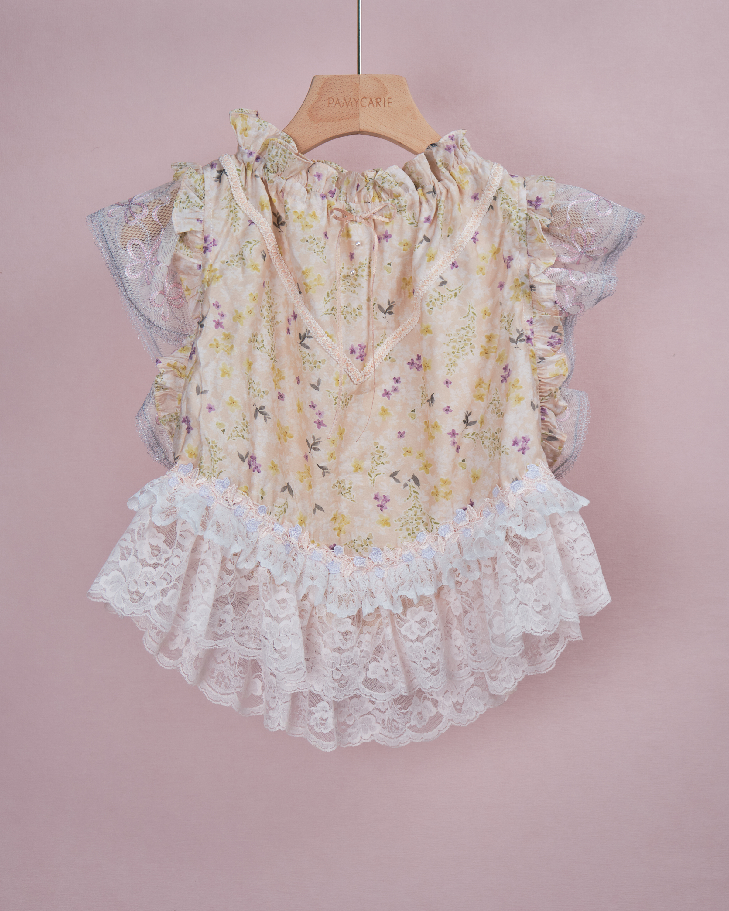 11964 Blush Petal Sheer Blouse