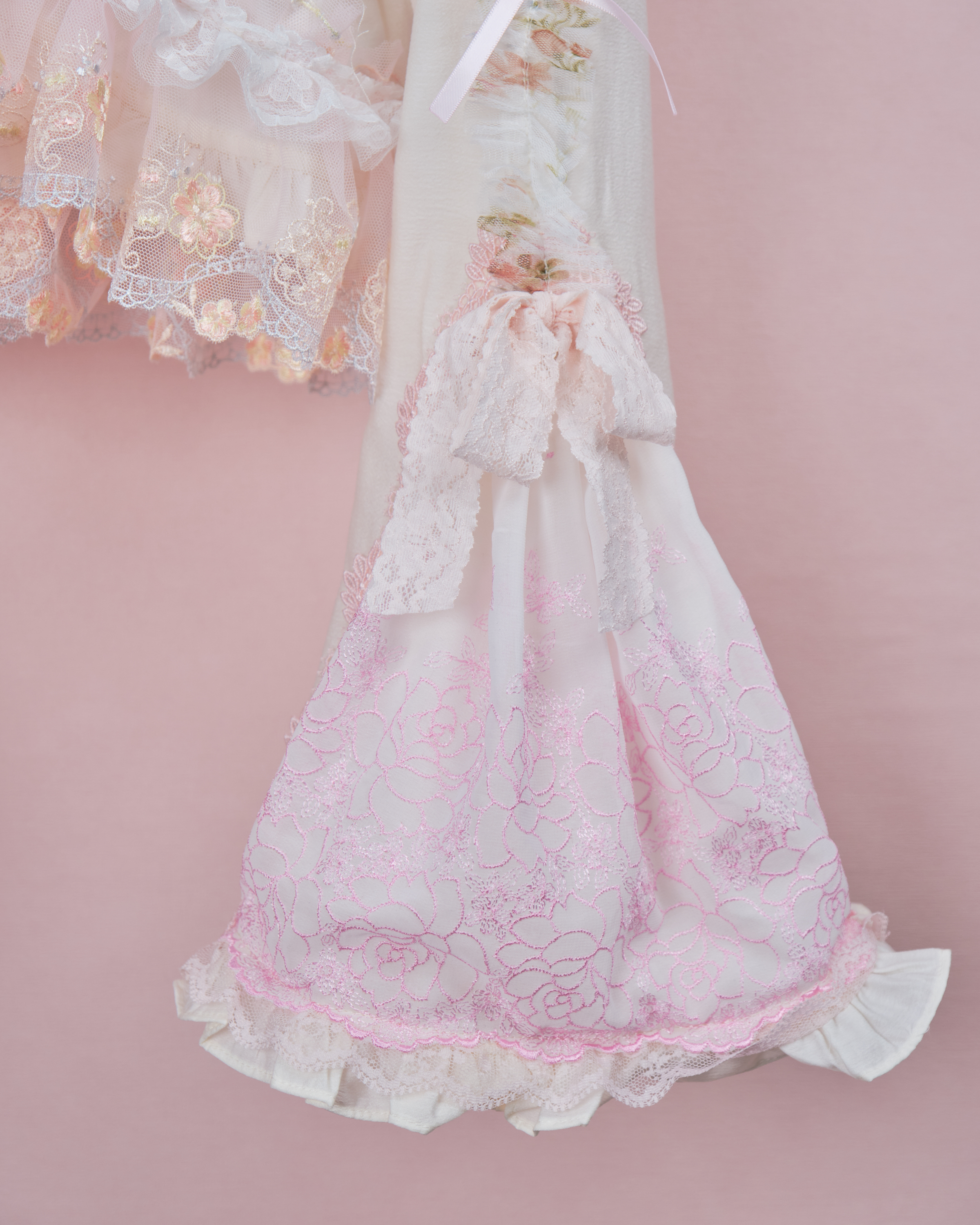 11969 櫻紡手製繡花蕾絲小外套別注版