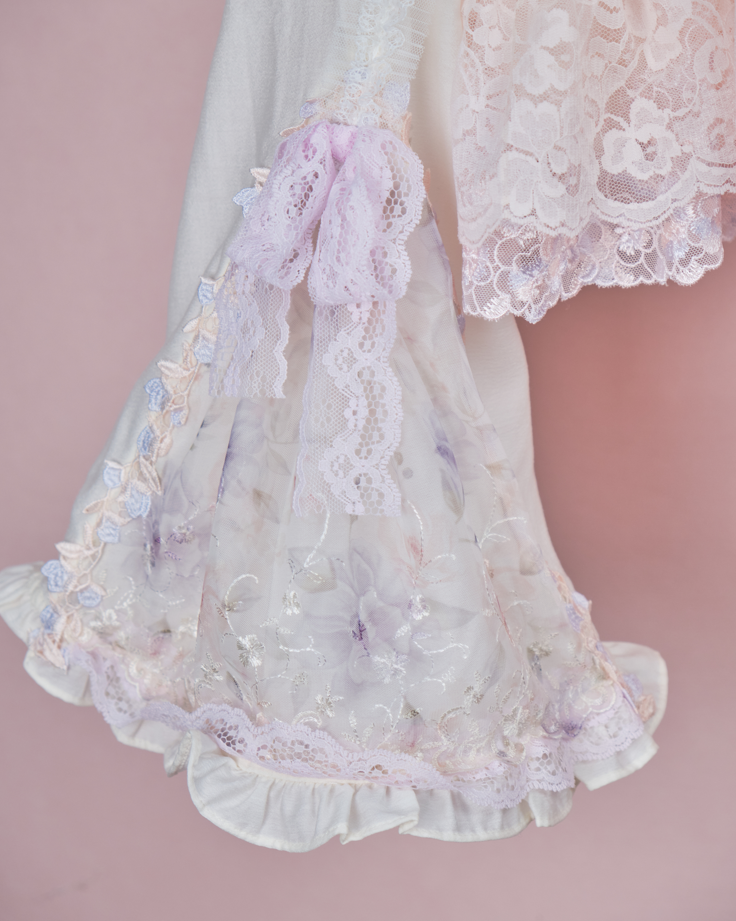 11970 櫻紡手製繡花蕾絲小外套別注版