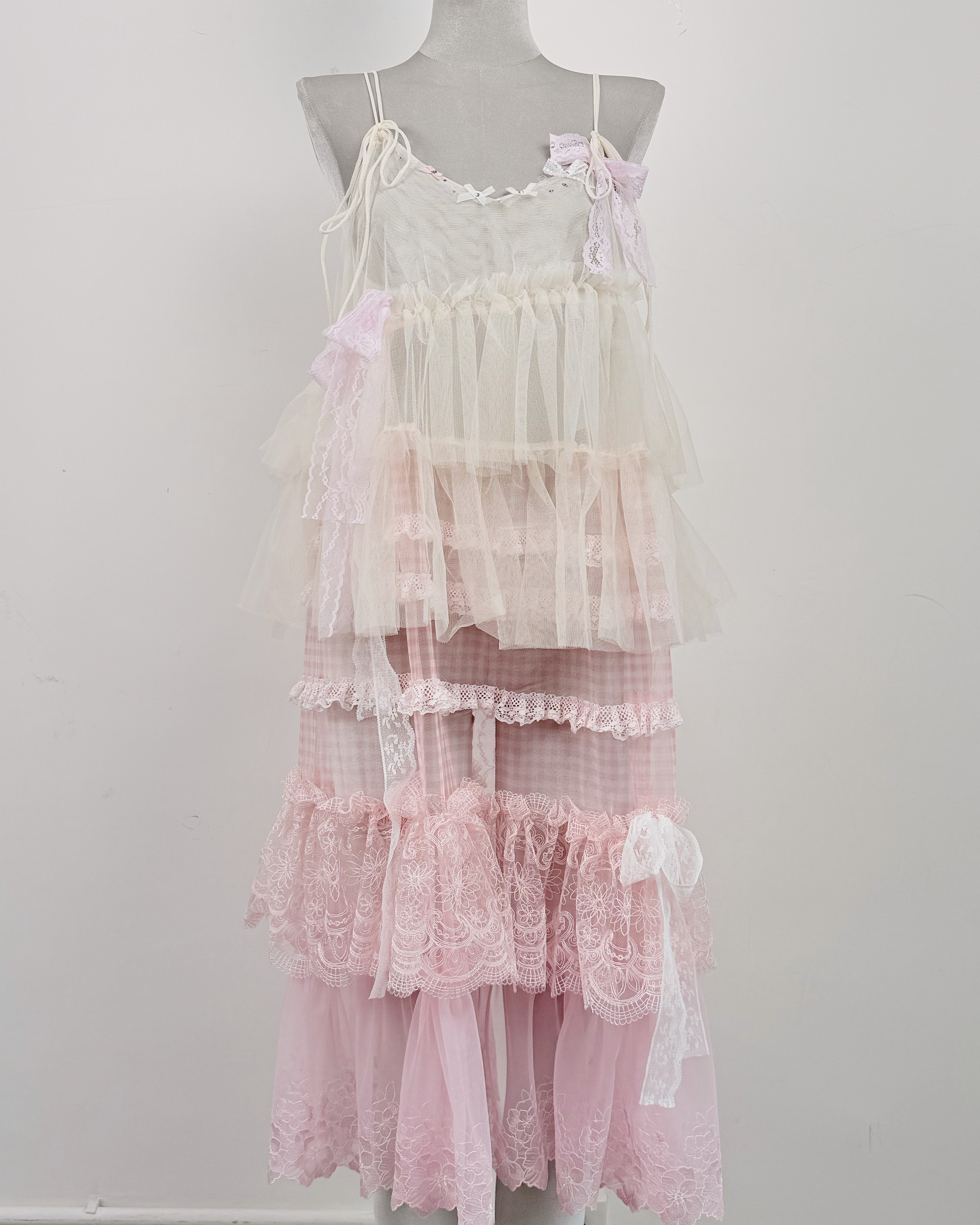 11976 Petalfall Handmade Lace Dress Cover