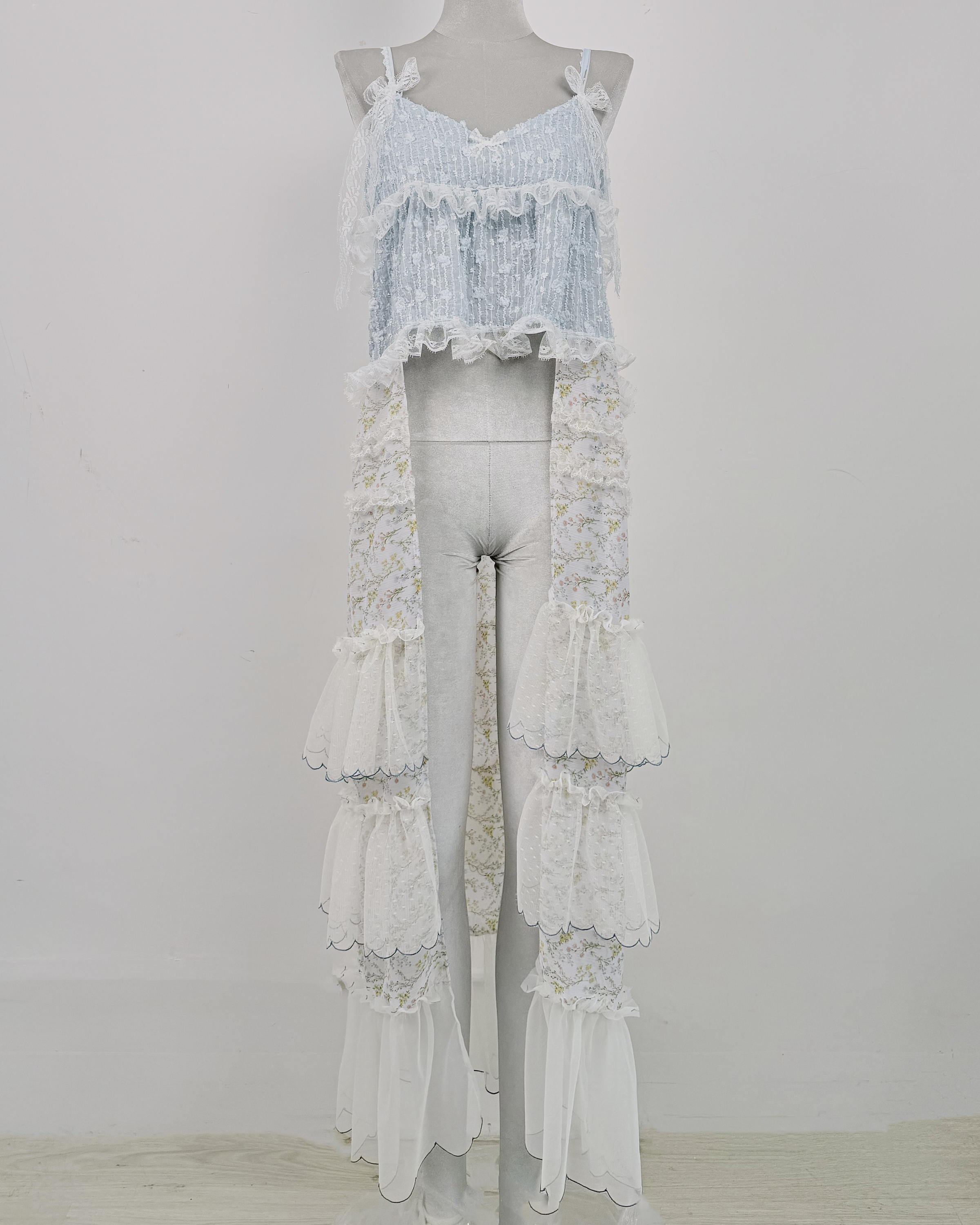 11977 Petalfall Handmade Lace Dress Cover