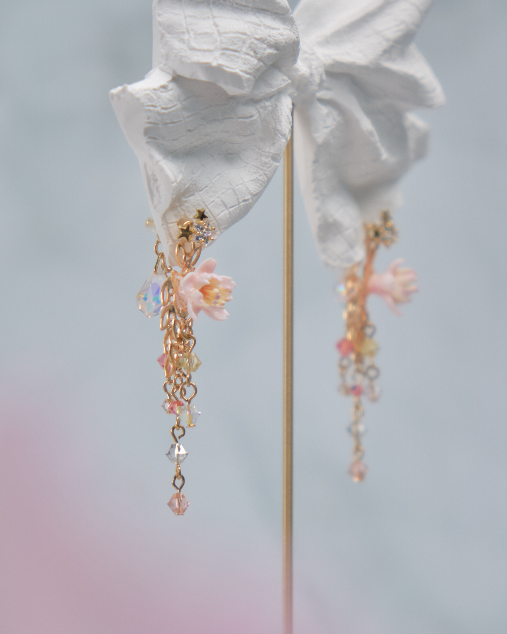 11789 樹藤精靈S925三用耳環