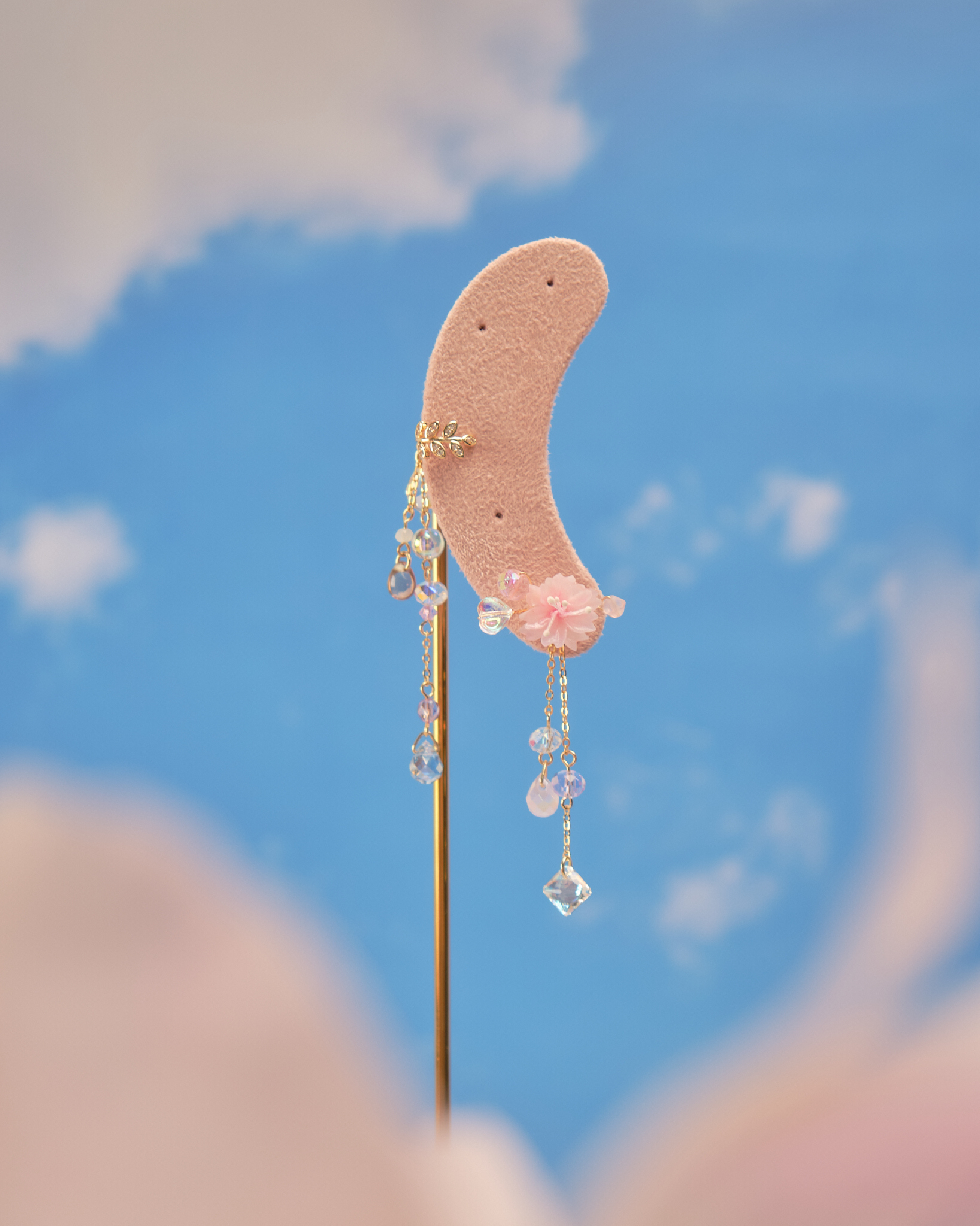 11801 不對稱S925兩用耳環配耳骨夾