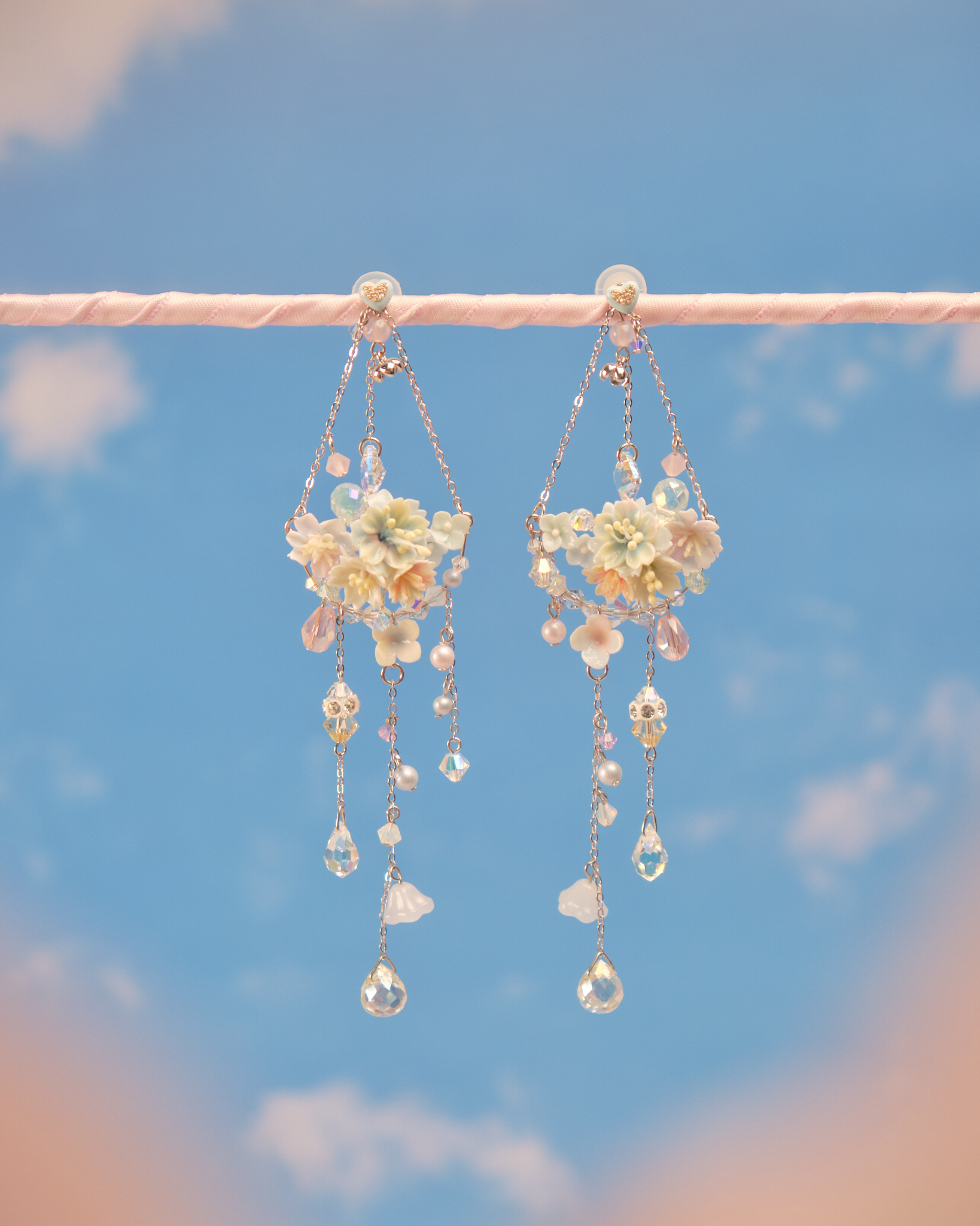 11806 飛天韆鞦S925多用耳環