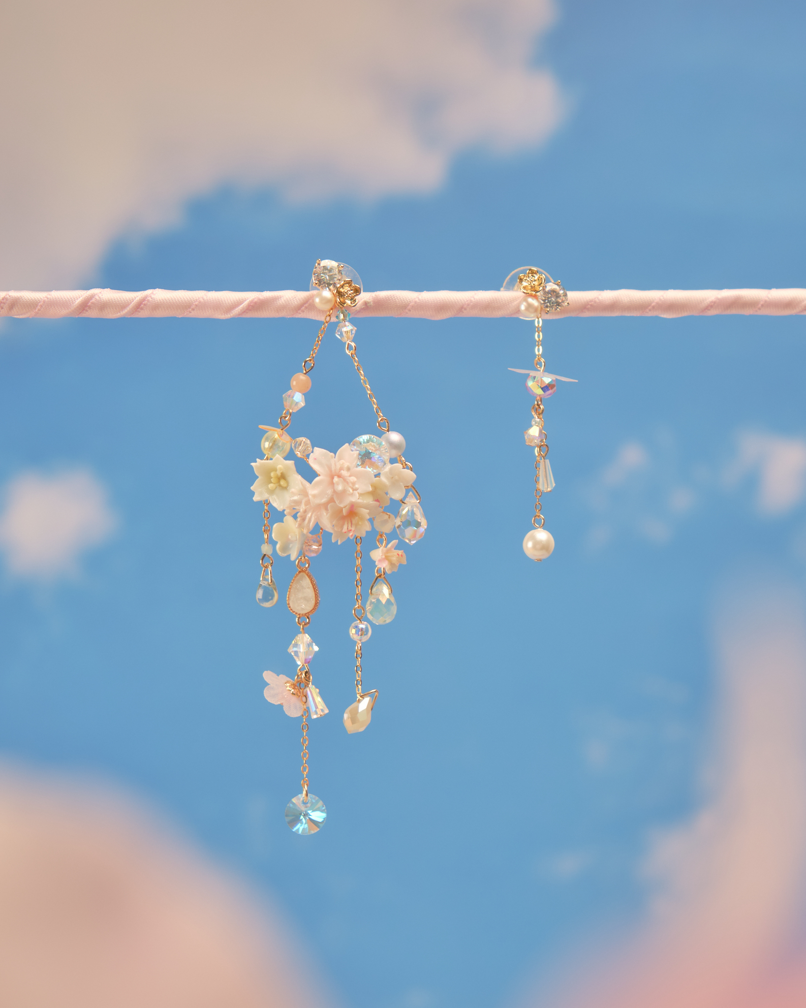 11804 飛天韆鞦S925多用耳環