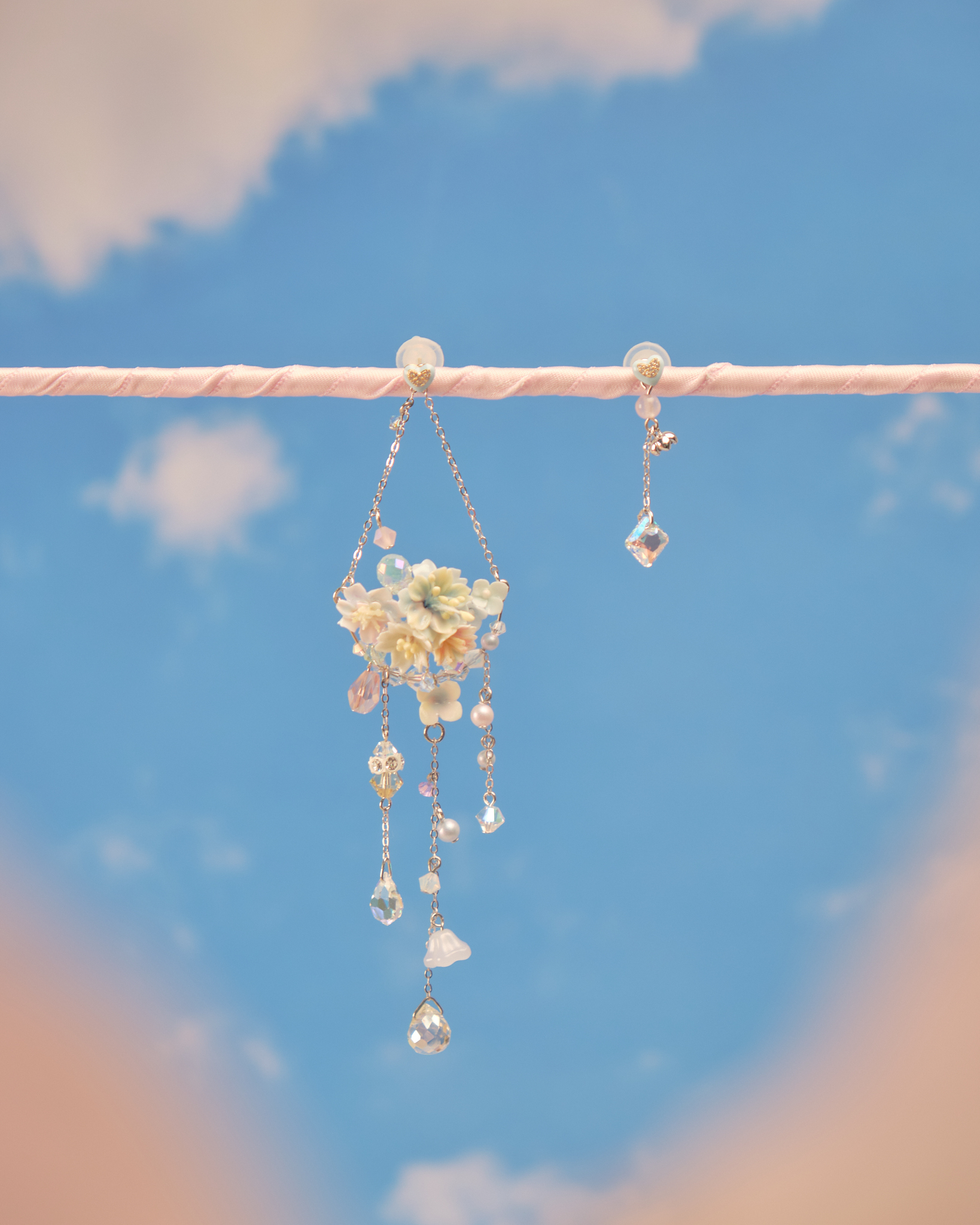 11806 飛天韆鞦S925多用耳環