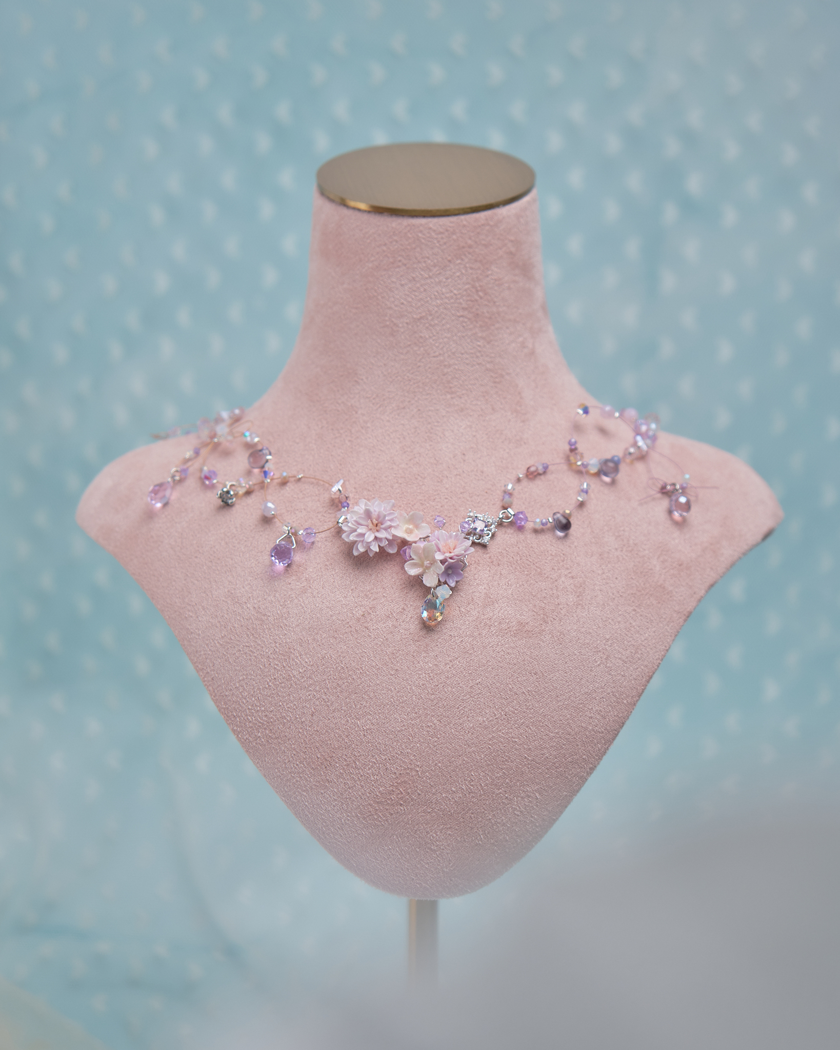 11872 明豔女孩鋼線鎖骨鏈