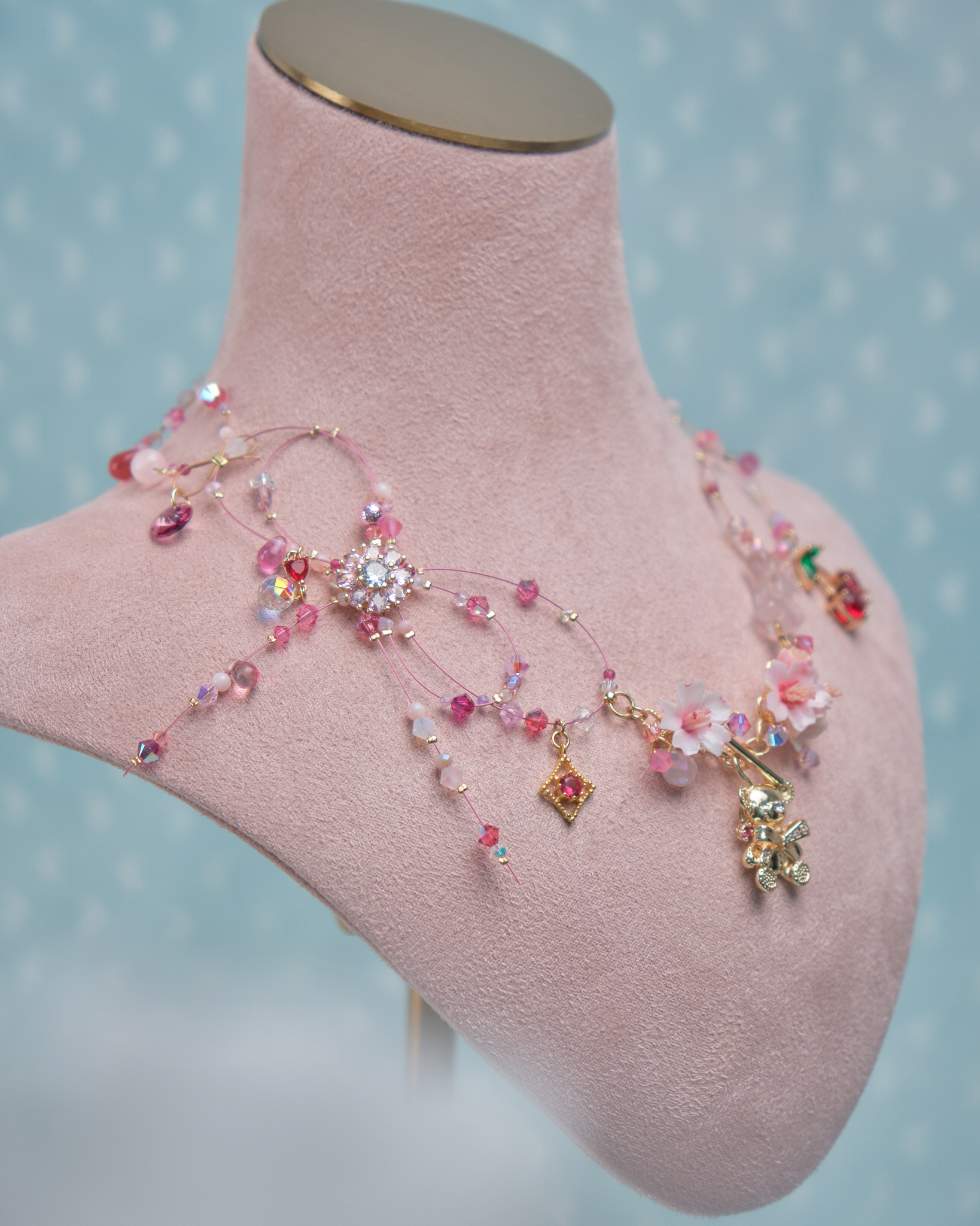 11870 明豔女孩鋼線鎖骨鏈