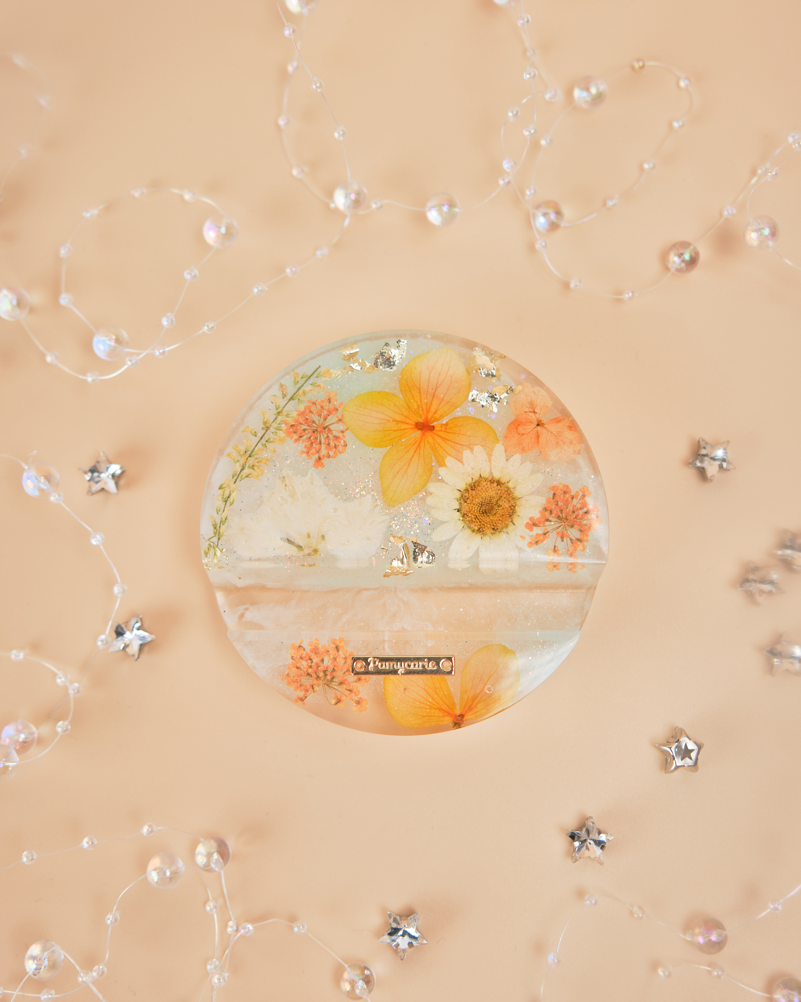 11915 押花樹脂手機座