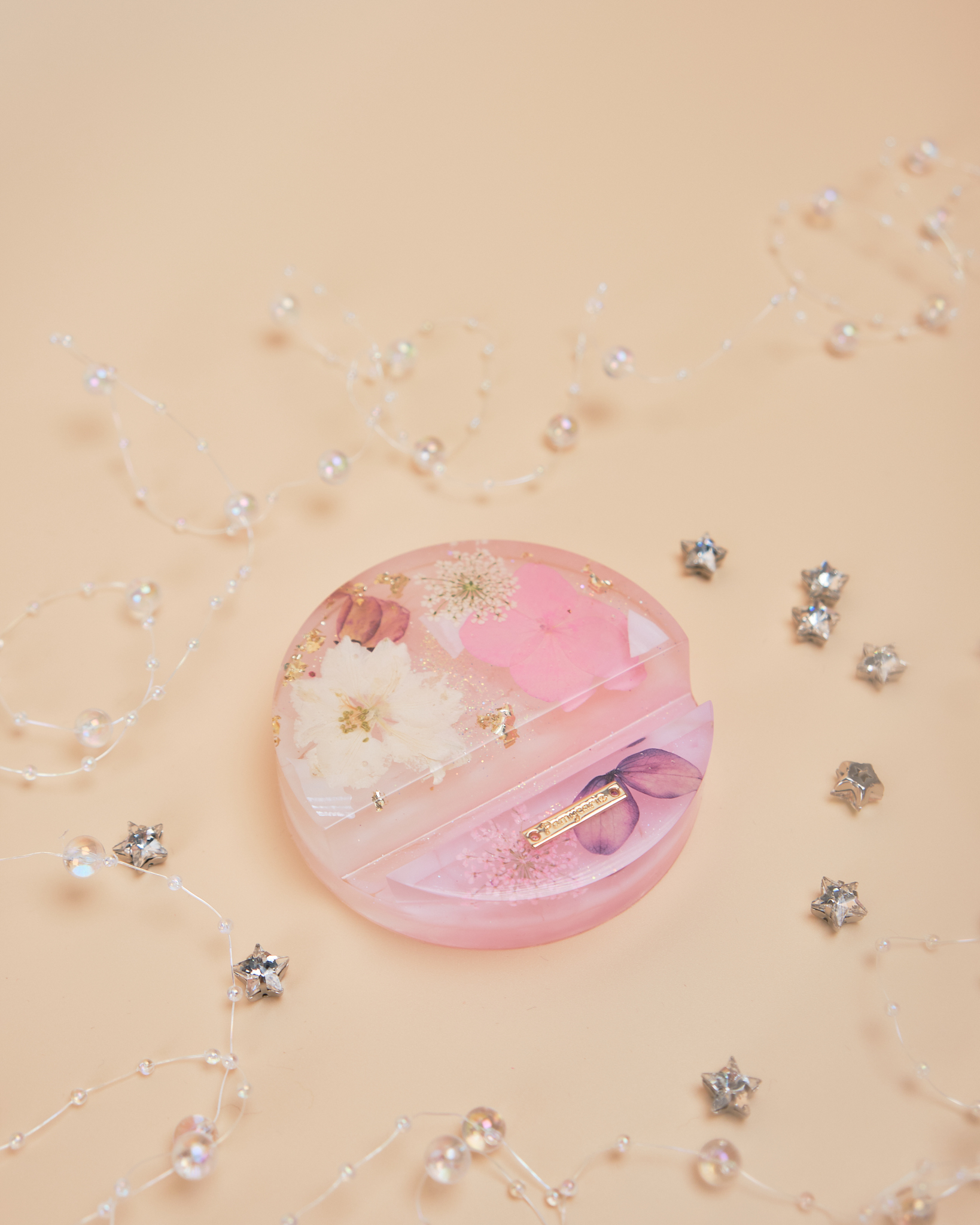 11914 押花樹脂手機座