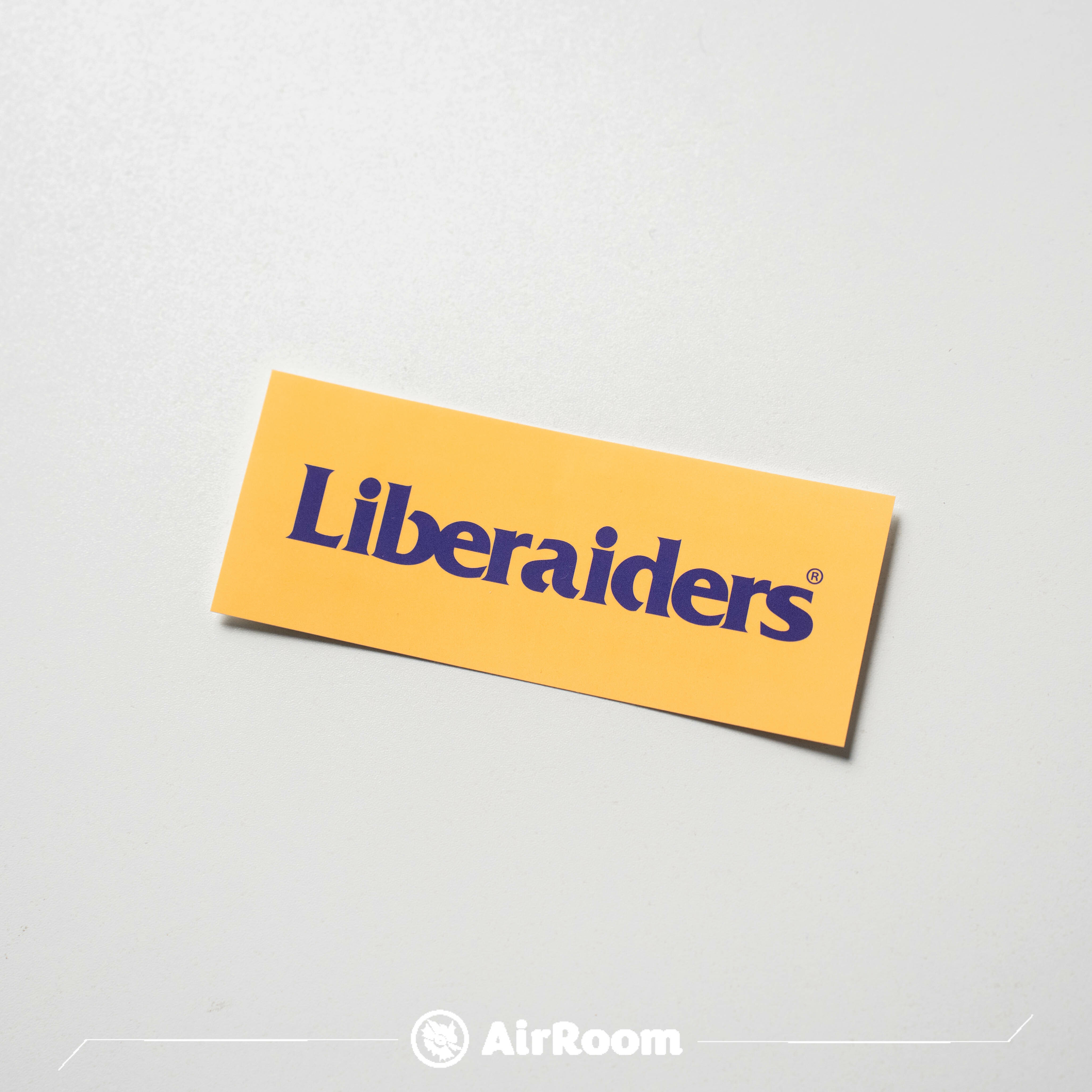 LIBERAIDERS Logo字樣 貼紙 現貨