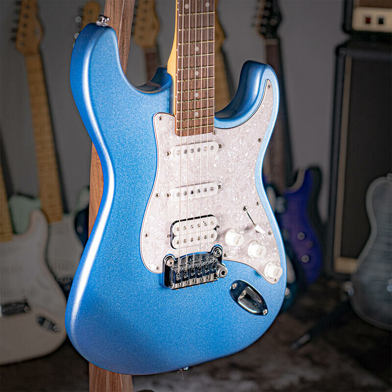 G&L Tribute Series LEGACY HSS Lake Placid Blue 電吉他