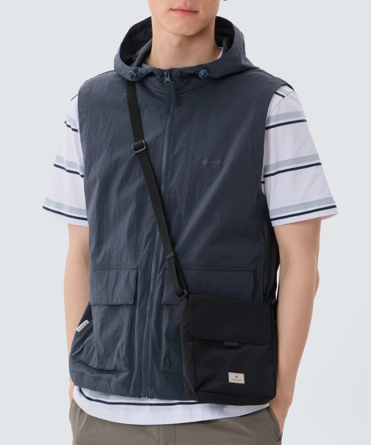 【代購】Snow Peak 雪諾必克 Cample Flap 翻蓋 側背包 小包 S25ZUCSB16