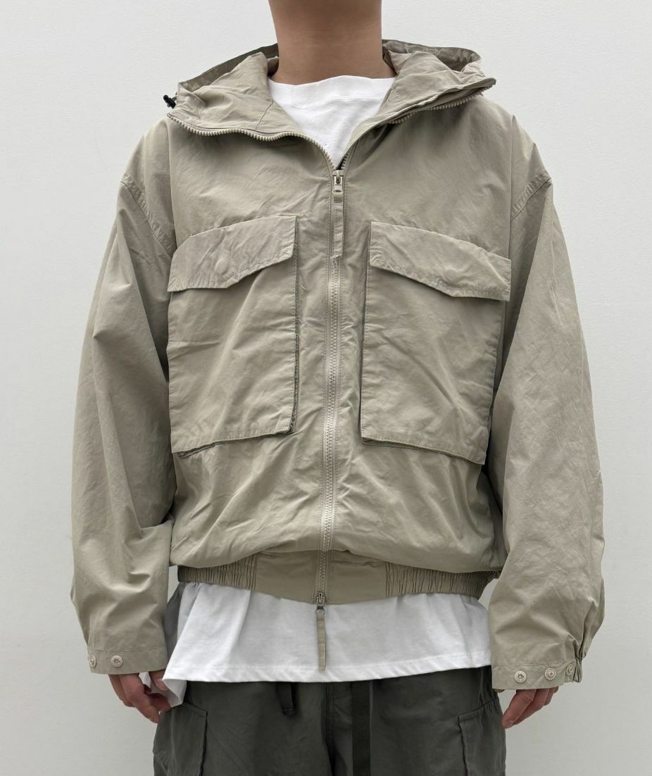 淨色連帽拉鍊外套 FARMERS-063JK