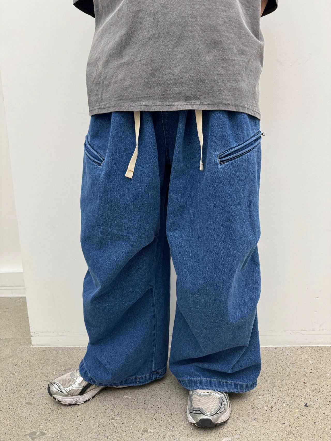 洗水鬆身牛仔褲 FARMERS-064P