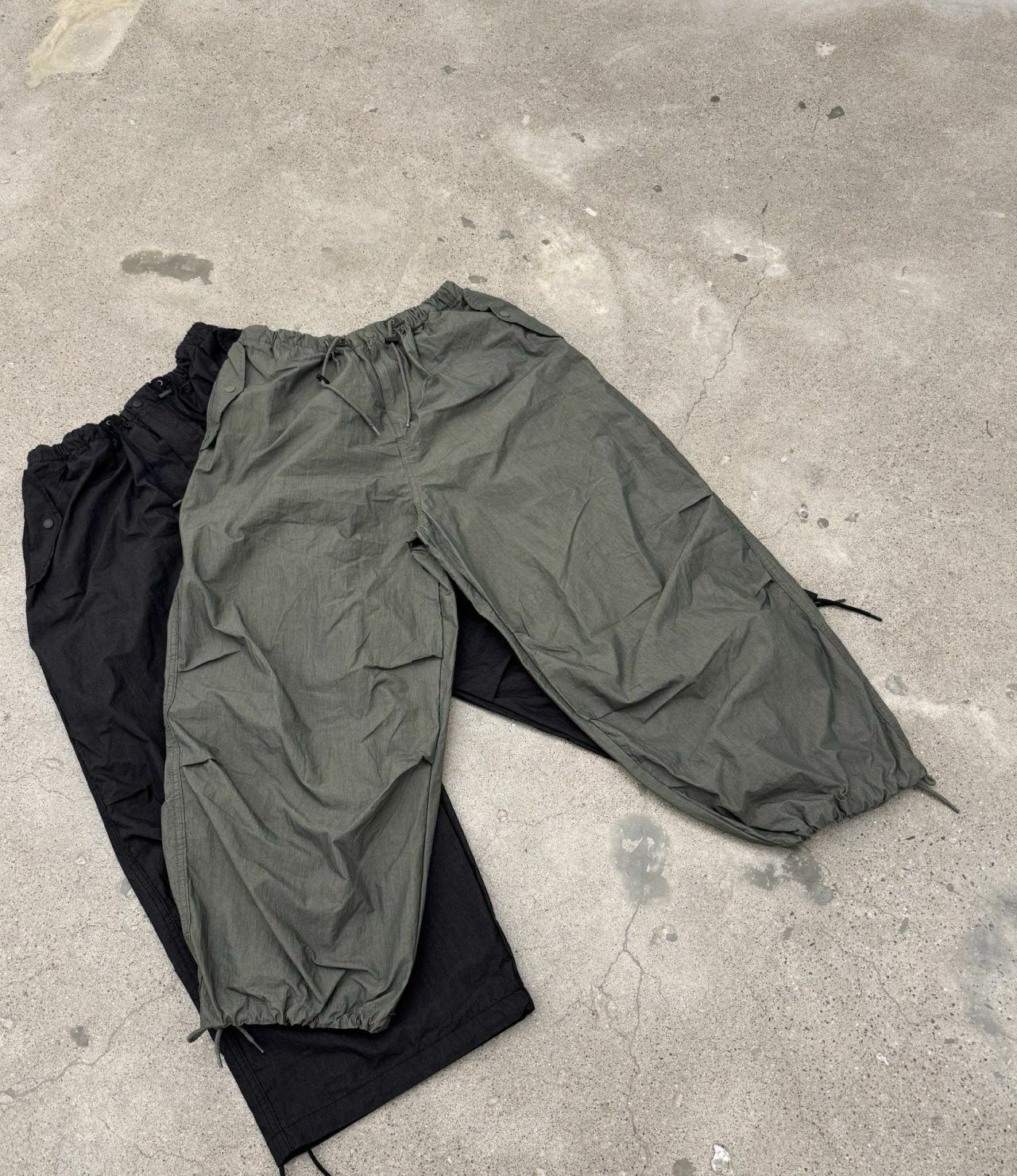 淨色可束腳鬆身褲 FARMERS-065P