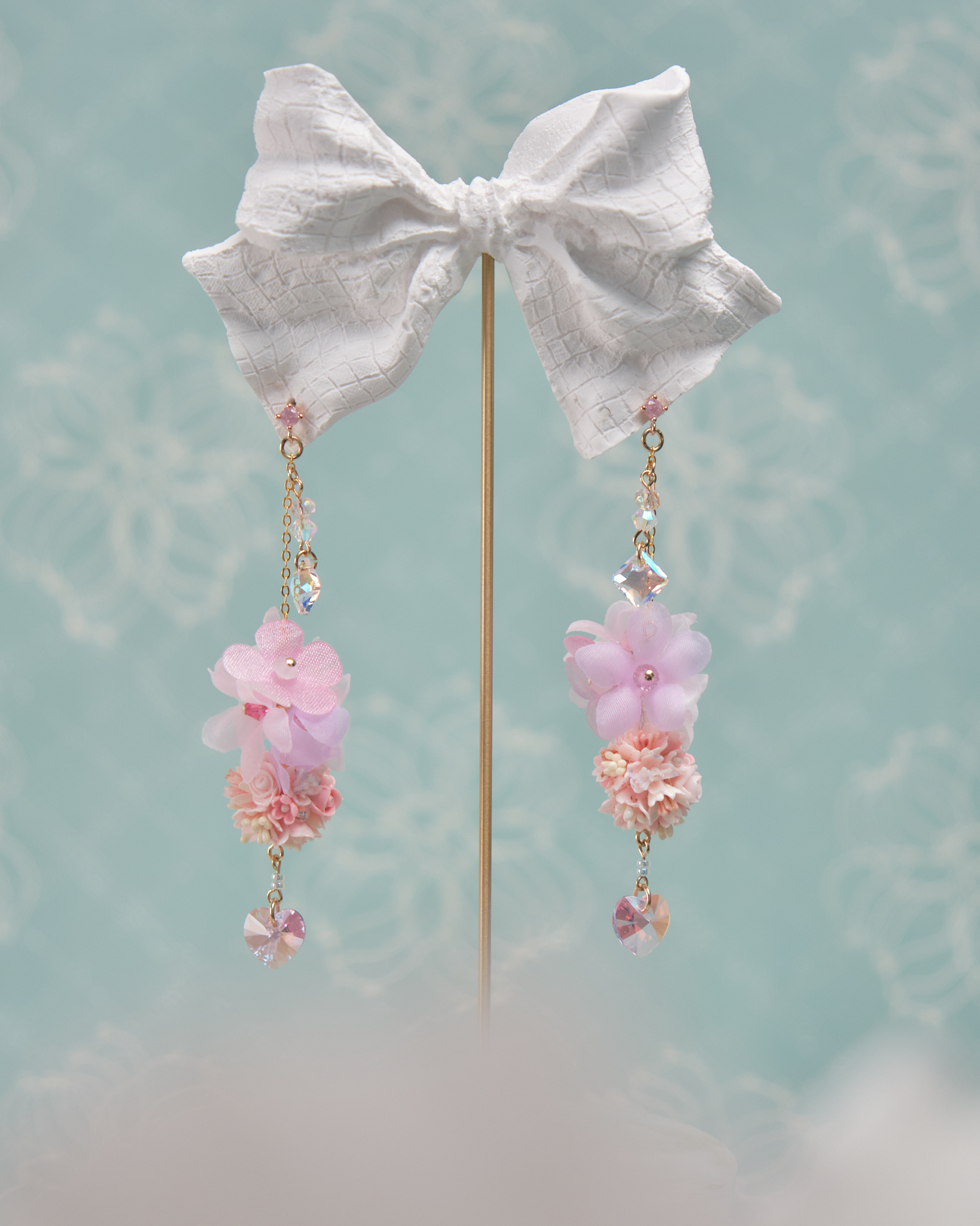 11795 春日迷你花球S925耳環