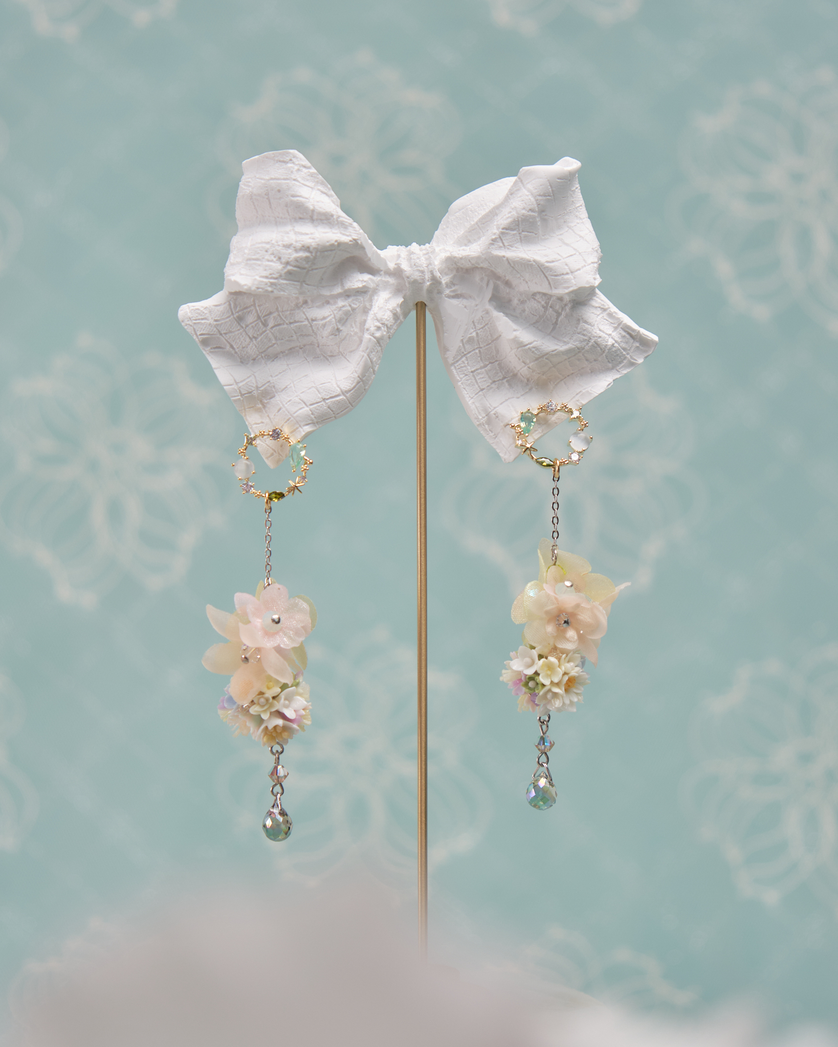 11794 春日迷你花球S925耳環