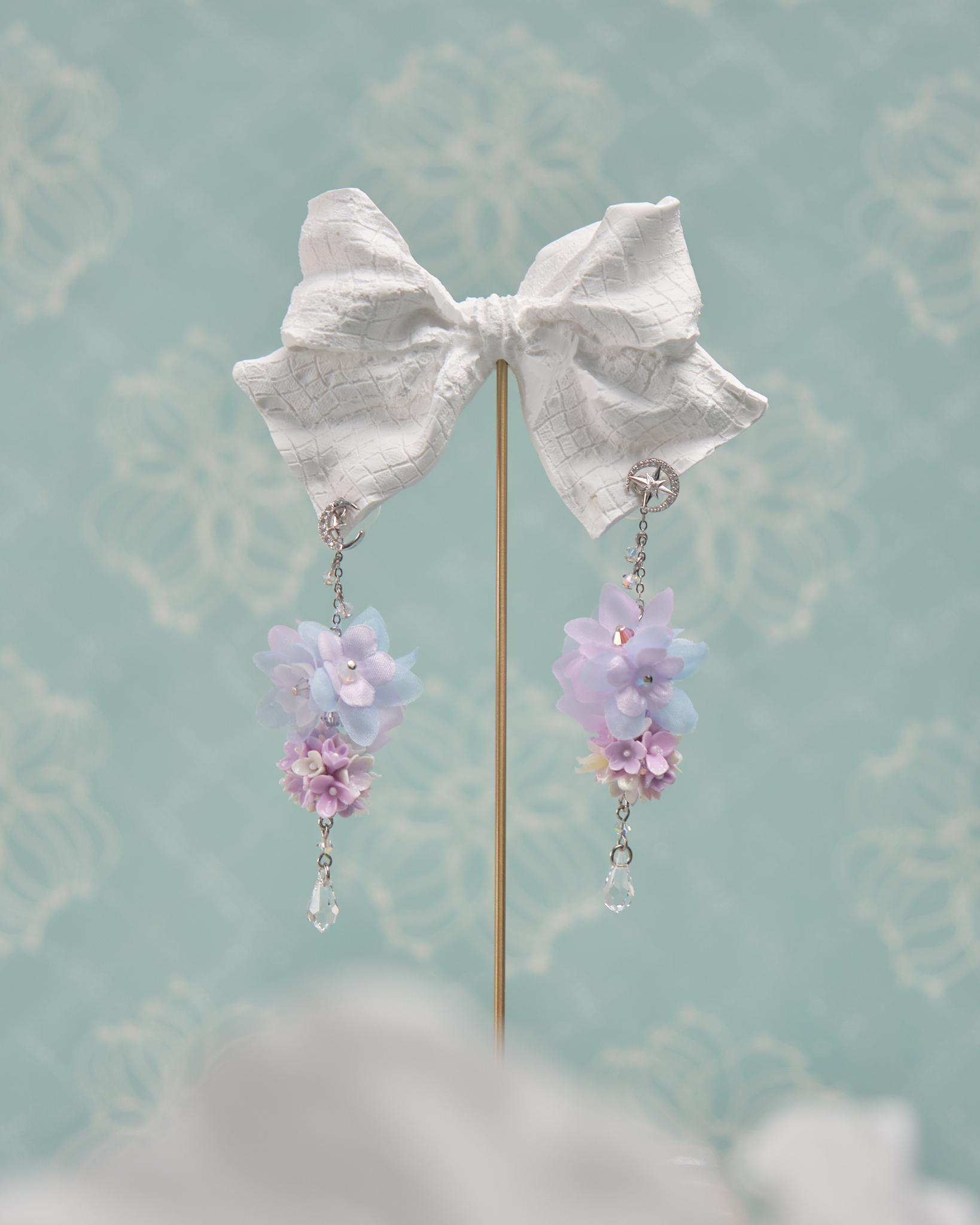 11798 Spring Mini Bouquet S925 2-Way Earrings