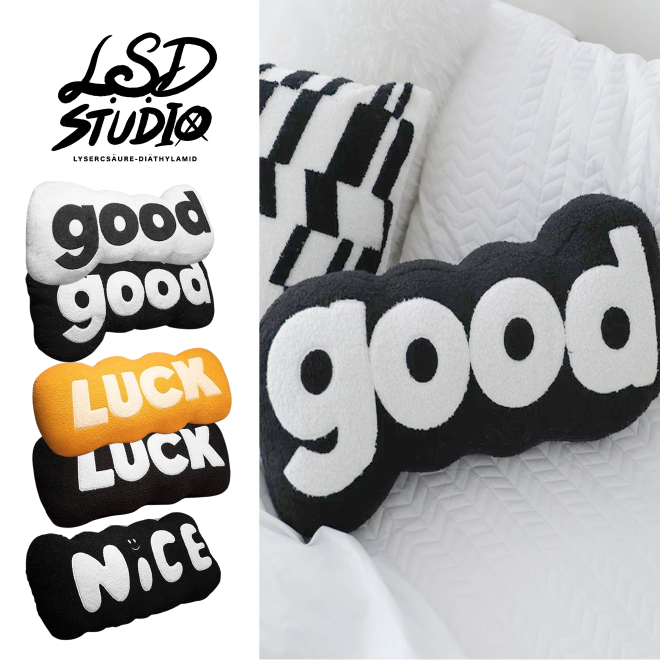 【PWSXU401】GOOD讚讚啦!絨毛抱枕_30*60cm