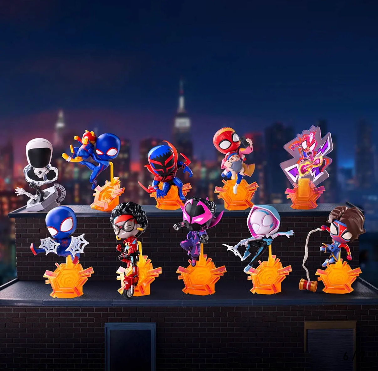 POPMART 新品漫威蜘蛛俠縱橫宇宙系列手辦擺設 可指定