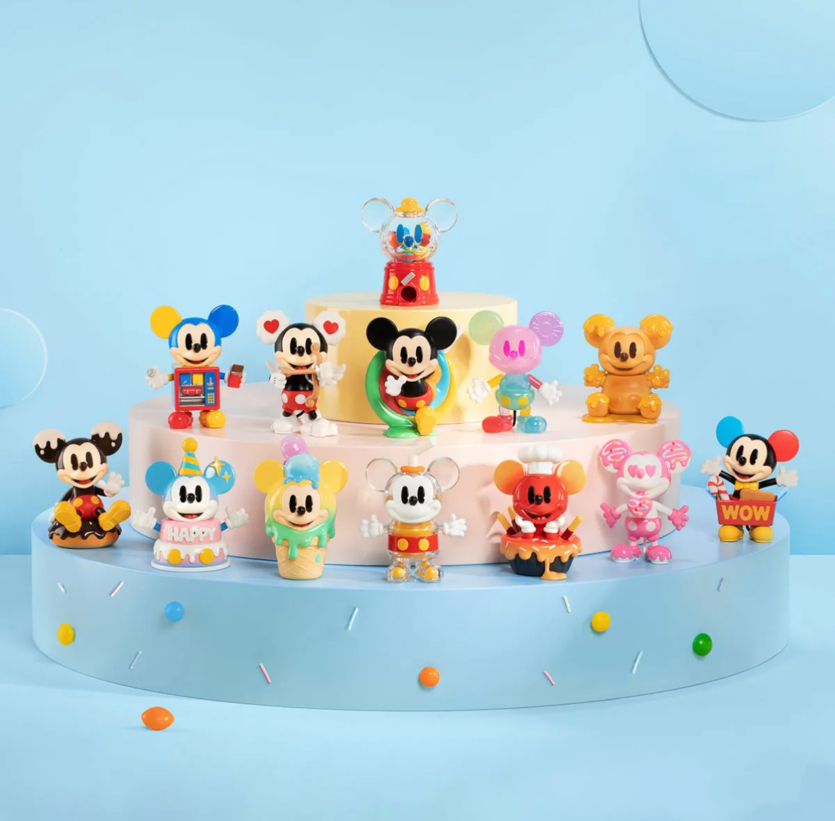 POP MART 米奇手辦擺設 可指定