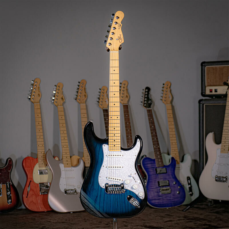G&L Tribute Series S500 Blueburst 電吉他