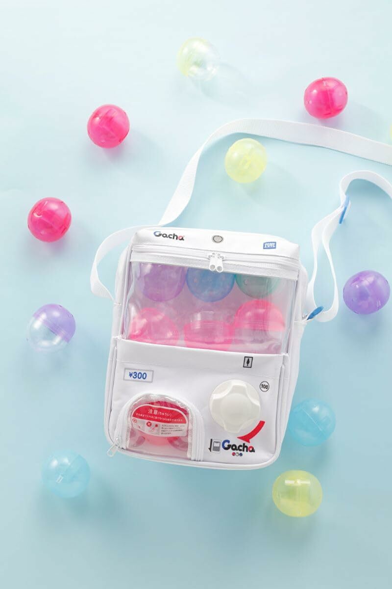 【現貨】WE LOVE Gacha 紀念特刊連扭蛋機斜揹袋