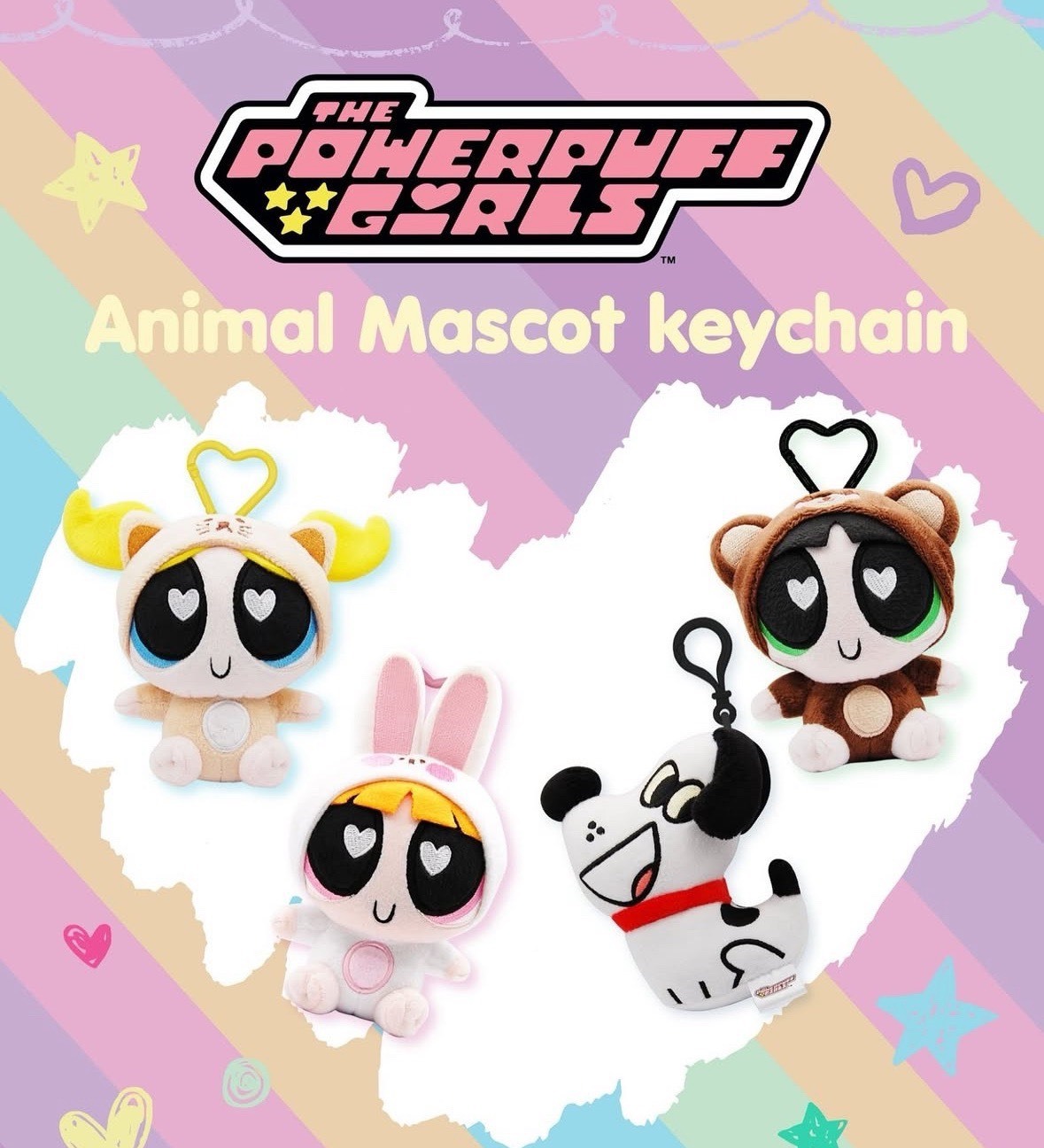 泰國飛天動物頭套吊飾