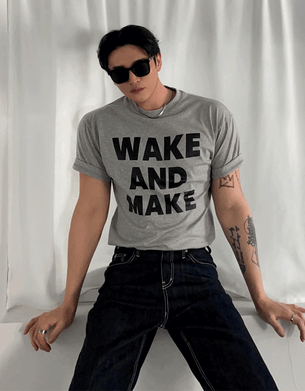 Wake Make 短袖T卹