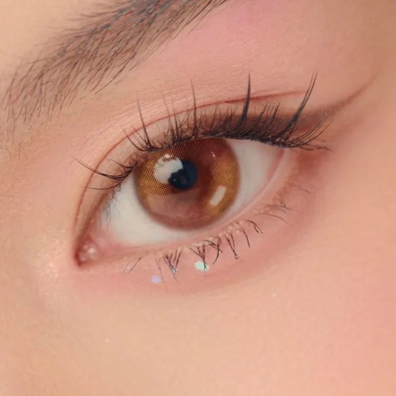 [月拋] OLENS 1 Month Fairy Charm Hazel 月拋彩妝隱形眼鏡｜每盒2片