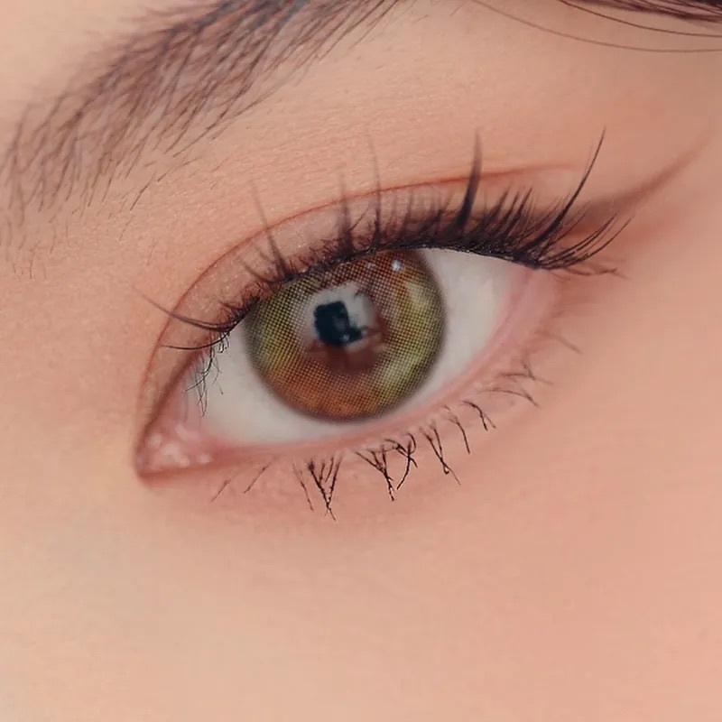 [月拋] OLENS 1 Month Fairy Charm Olive 月拋彩妝隱形眼鏡｜每盒2片