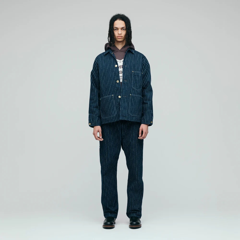 HUMAN MADE 2025 INDIGO WABASH COVERALL JACKET - PRE ORDER ITEM (預訂中)
