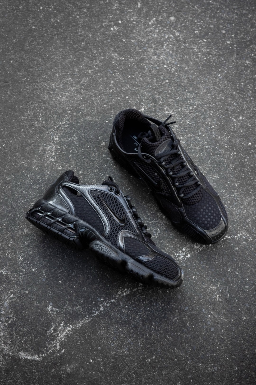 Nike Air Zoom Spiridon Cage 2 'Triple Black' 黑色 HM8497-010