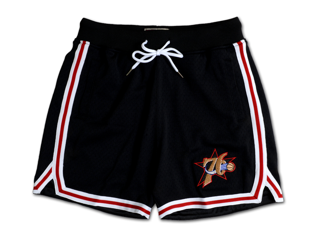 Mitchell & Ness 費城76人隊 Logo Over Game Day 7 英寸 球褲