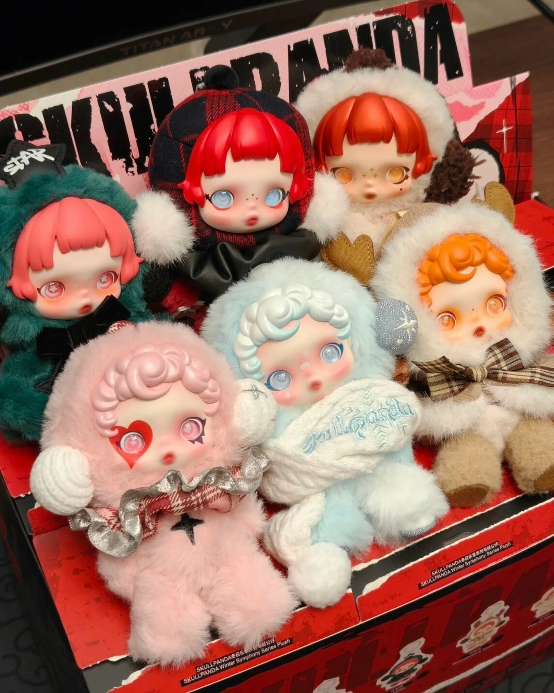 <官方正版授權>POPMART SKULLPANDA SP 冬日樂章 毛絨 掛件 吊飾 盲盒 泡泡瑪特 公仔