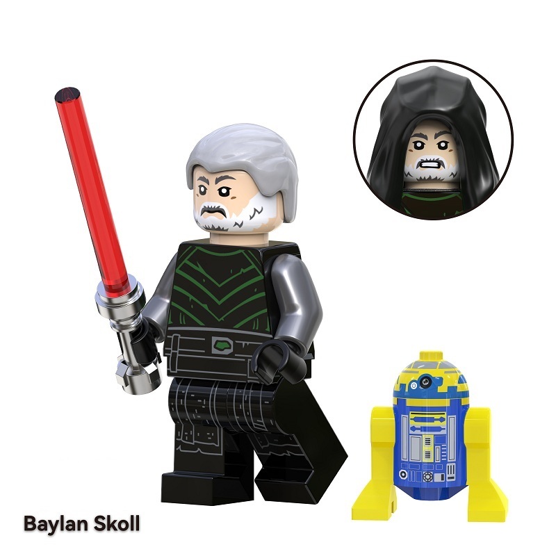 Star Wars Baylan Skoll Custom Minifigures Minifigs Fit Lego TV6113 TV8105