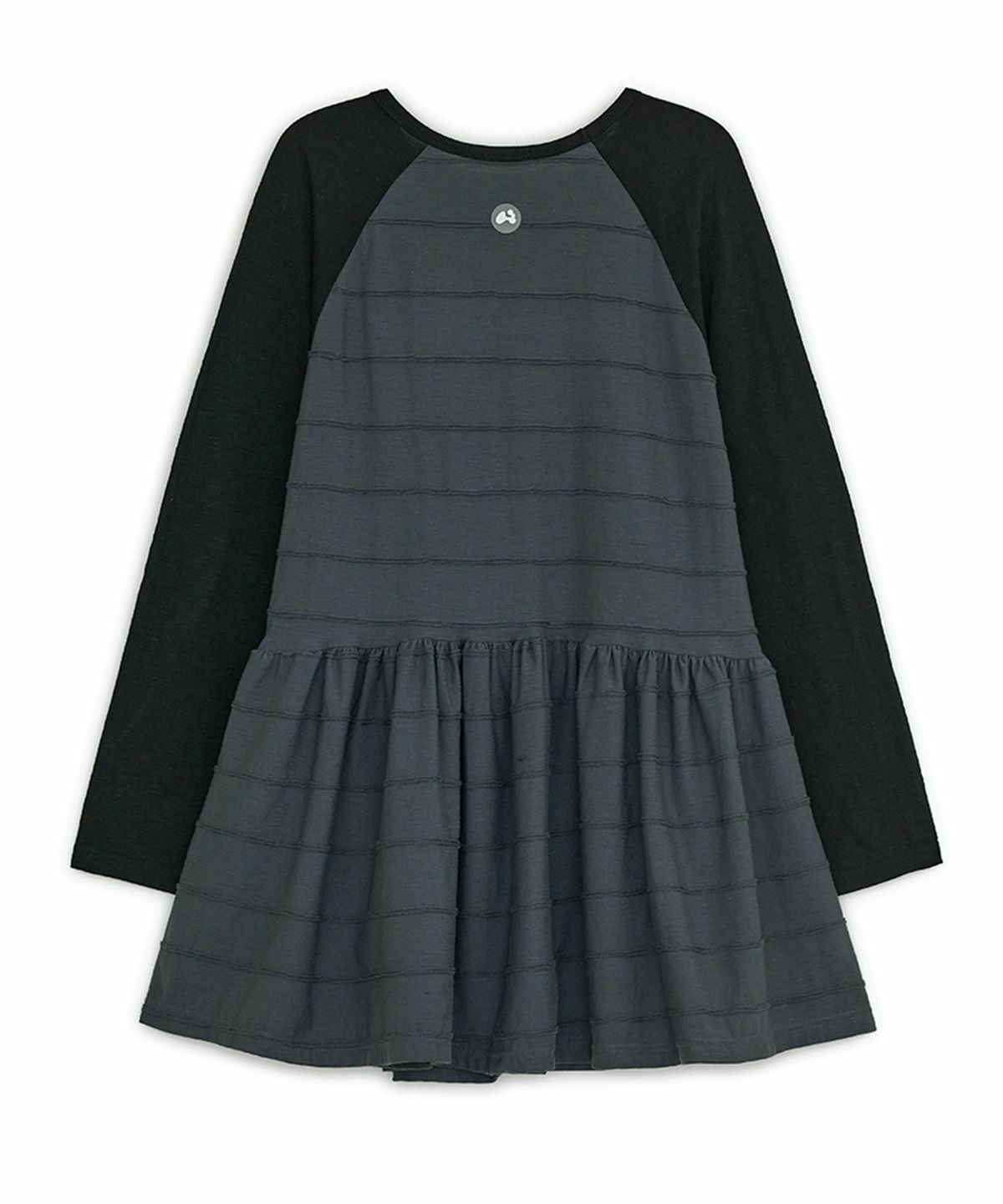HUG YOUR SKIN) Angel patched raglan dress - 3col