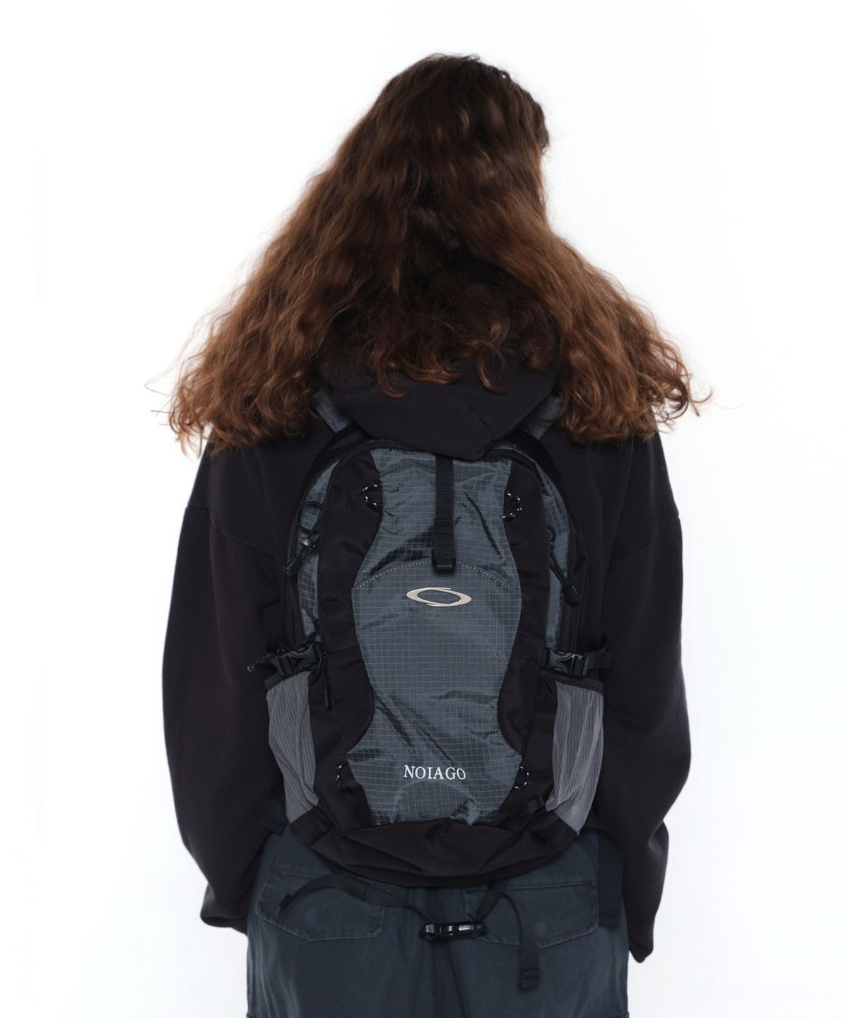 ●NOIAGO● Nylon daily backpack black NOI1390 MUSINSA | NOIAGO NOI1390 Nylon Daily Backpack (Black)